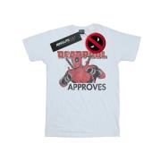 Marvel Avengers Heren deadpool keurt t-shirt goed