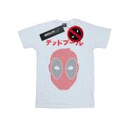 Marvel Avengers Heren deadpool japans seigaiha hoofd t-shirt