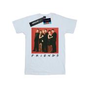 Friends Dames groepsfoto formeel katoenen vriendje t-shirt