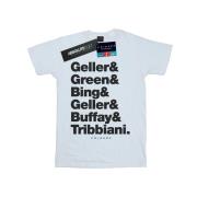 Friends Dames achternamen tekst katoenen vriendje t-shirt