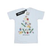 Friends Dames kerstboom katoenen vriend t-shirt