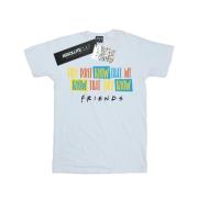 Friends Dames ze weten het script katoenen vriendje t-shirt