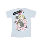 DC Comics Dames super powers bloemen frame katoenen vriendje t-shirt