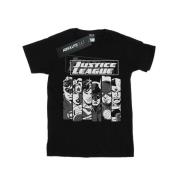 DC Comics Heren justice league gestreept t-shirt