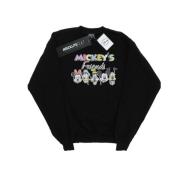 Disney Heren mickey mouse friends faded nostalgia sweatshirt