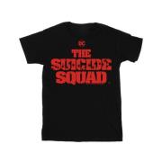 DC Comics Dames the suicide squad movie logo boyfriend t-shirt