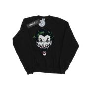 DC Comics Dames the joker sweatshirt met groot gezicht