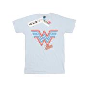 DC Comics Dames wonder woman 84 neon emblem katoenen vriendje t-shirt