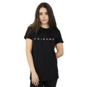 Friends Dames logo boyfriend t-shirt van katoen