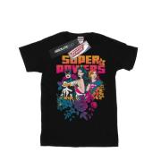 DC Comics Heren super powers neon bloemen t-shirt