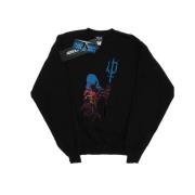 DC Comics Heren aquaman strijd silhouet sweatshirt