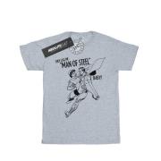 DC Comics Dames superman staal baby katoenen vriendje t-shirt