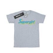 DC Comics Heren supergirl gekraakt logo t-shirt