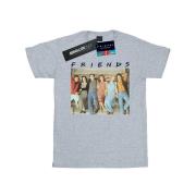 Friends Heren groepsfoto trappen t-shirt