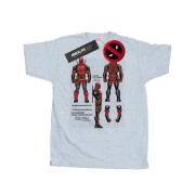 Marvel Avengers Heren deadpool actiefiguur plans t-shirt