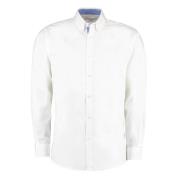 Kustom Kit Herencontrast premium oxford shirt