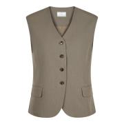 Neo Noir samara wrap waistcoat 1650 176