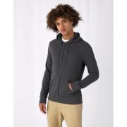 B and C Heren inspire heather organic full zip hoodie