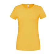 Fruit of the Loom Dames iconic 195 premium ringspun katoenen t-shirt