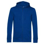 B and C Unisex inspire organic full zip hoodie voor volwassenen