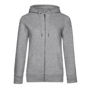 B and C Dames queen hoodie met rits