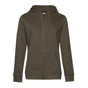 B and C Dames queen hoodie met rits