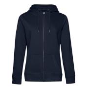 B and C Dames queen hoodie met rits