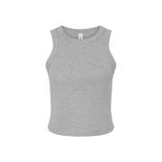 Bella + Canvas Dames micro-rib racer tanktop