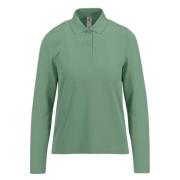 B and C Dames my polo 210 poloshirt met lange mouwen