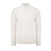 B and C Heren id.001 poloshirt met lange mouwen