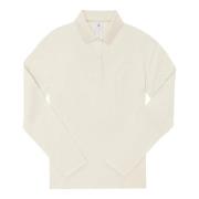 B and C Dames my polo 180 katoenen shirt met lange mouwen