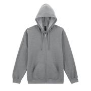 Gildan Heren softstyle midweight full zip hoodie