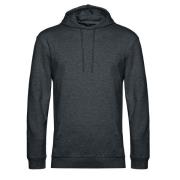 B and C Unisex adult heather french terry hoodie