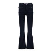 Geisha 41980-44 flared denim front pockets