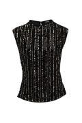 Salsa 21009391 velvet top sequins