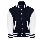 SG Childrens/kids ringspun cotton varsity jacket