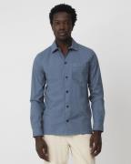 J.C. Rags casual overhemd met lange mouwen ash