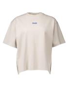 Olaf Hussein Retro logo boxy tee t-shirts w200102