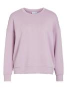 Vila visiffi atelier o-neck l/s top/pb 14103224 winesome orchid