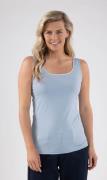 Nukus Juba singlet ice blue silver