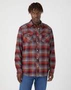 Wrangler Heritage shirt rhubarb red