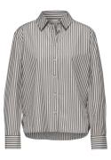 Street One a345326 striped cotton shirtcollar