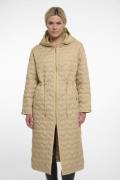 Rino & Pelle long quilted jacket with hood sierra.7002521 10798 pale