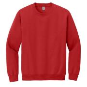 Gildan Unisex adult sweatshirt met zware mouwenhals