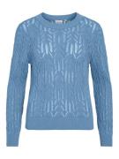 Vila 14102684 vicotti o-neck l/s knit top