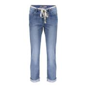 Geisha jeans turn-up 51004-10 827 mid blue