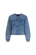 Elvira Collections Jaket noor blue denim