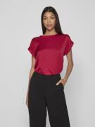 Vila Viellette s/s satin top/su noos