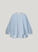 Summum longsleeve blouse gold foil stripe 2s3145-12190 402 powder blue
