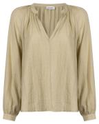 Aaiko Top lange mouw alanza shine vis